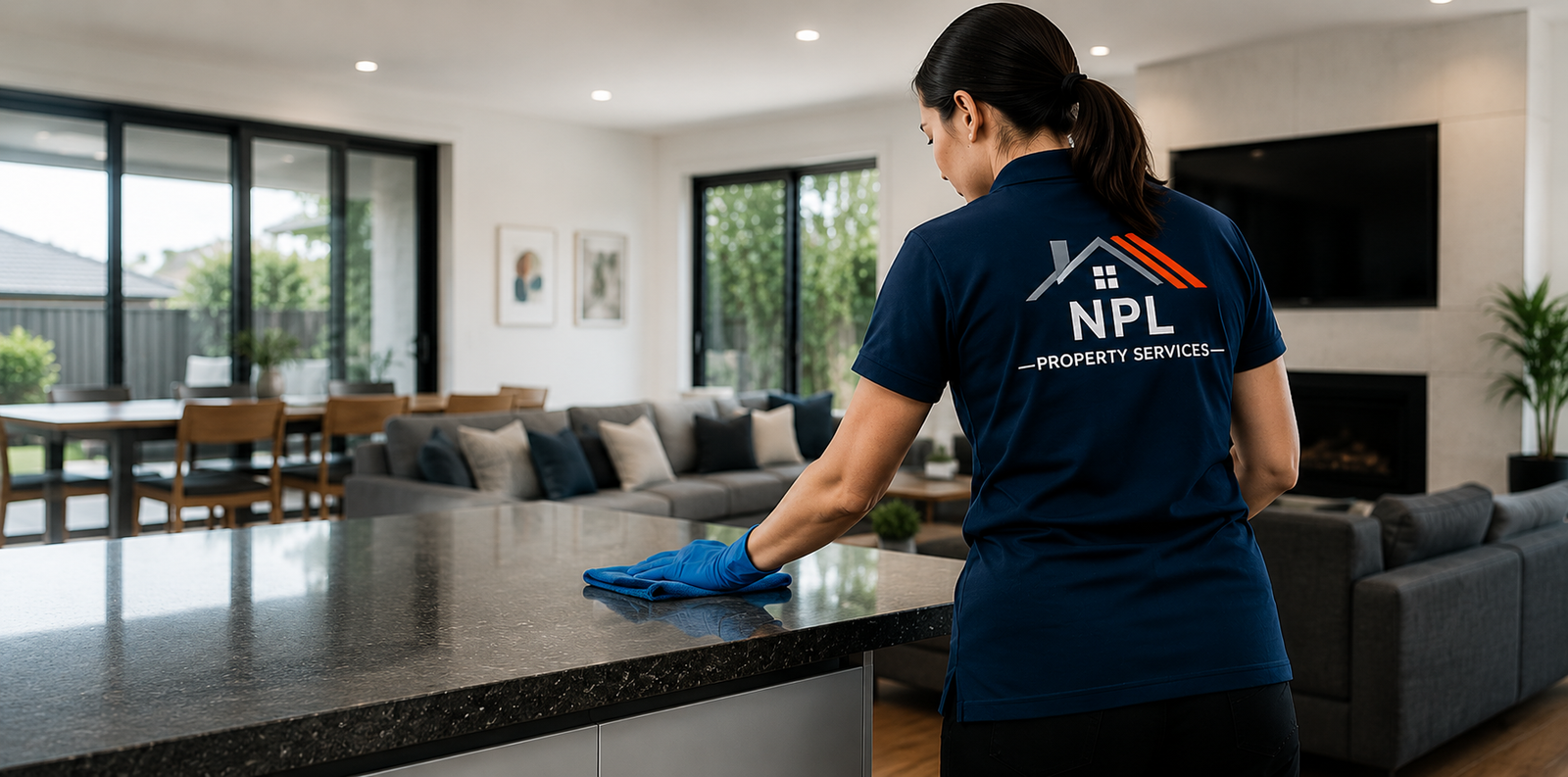 Spotless property interior